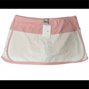 NWT Nike Pink & White Skort